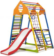 Дитячий спортивний комплекс SportBaby KindWood Color Plus 3